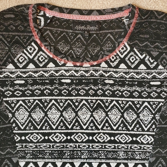 North River Outfitters Aztec print tunic size XL - Picture 7 of 12